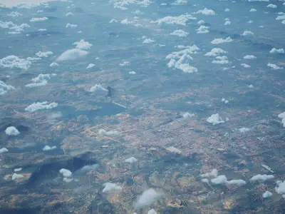 Xintai China City Landscape 3D Model 3D model