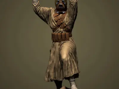 Tusker raider 3d print model  3D print model