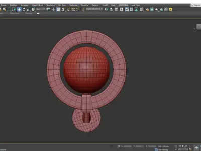 Hudson Valley Caswell Wall Sconce Low-poly 3D model