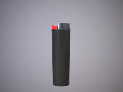 Game lighter Low-poly 3D model