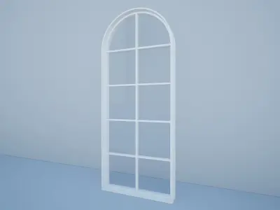 Arched Window 3D model