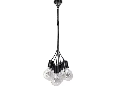 Vintage Multi Barn Pendant Light 3D model