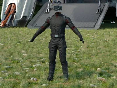  Futuristic Soldier Suit 