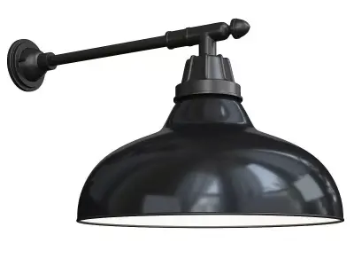 CARSON STRAIGHT ARM LED WALL FIXTURE Low-poly 3D model