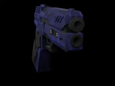 Sci-fi  space Gun 3D model