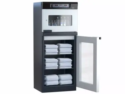 Warming Cabinet Low-poly 3D model