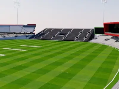 Old Trafford Cricket Ground - Manchester 3D model