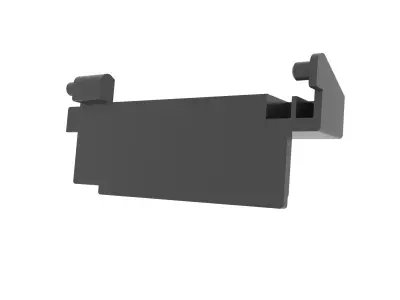 Latch for Microwave door Samsung GE711KR-LBWT 3D print model
