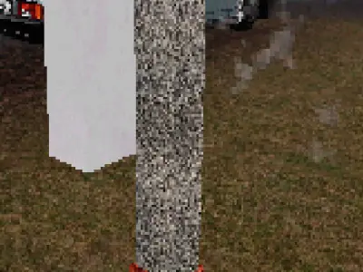 Russian electrical panel in mud Free low-poly 3D model