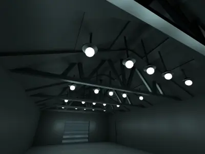 Warehouse 3D model 11