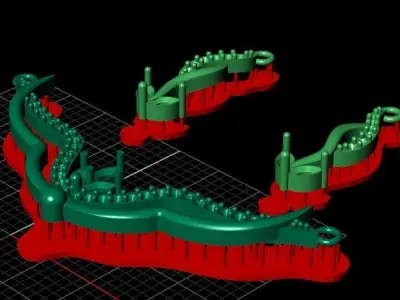 Half set 0068 3D print model