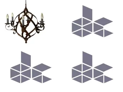 Gramercy Chandelier 3D model