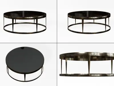 Free Modern Coffee table Free low-poly 3D model