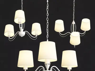 ARTE LAMP ORLEAN A9310LM-3WG 3D model