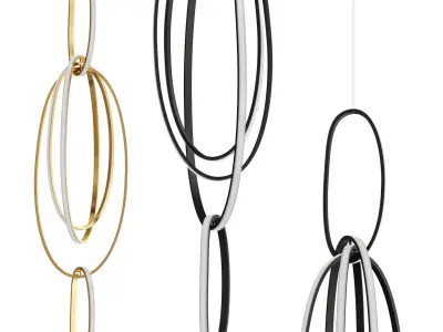 Collection pendant Light 2 3D Model Pack