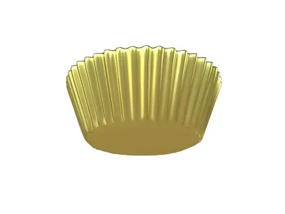 Cupcake Case v1 015 Low-poly 3D model