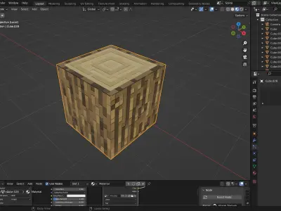 Minecraft wood blocks Texture