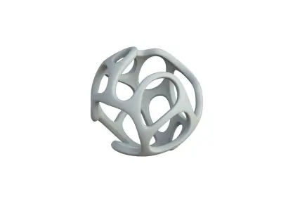 SciFi Cube Object No 41197 Low Poly Shape Texture