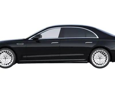 2027 Mercedes-Benz S-Class W223 3D model