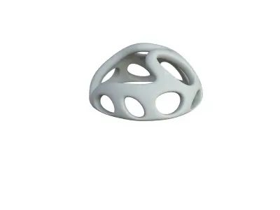 SciFi Cube Object No 46396 Low Poly Shape Low-poly 3D model