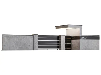  Fencing 32 3D model