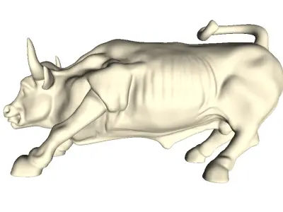 Wall Street Bull 3D print model