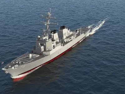 Arleigh Burke Destroyer Porter DDG-78 