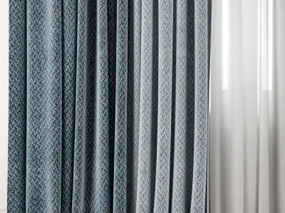 Curtain 92 3D model