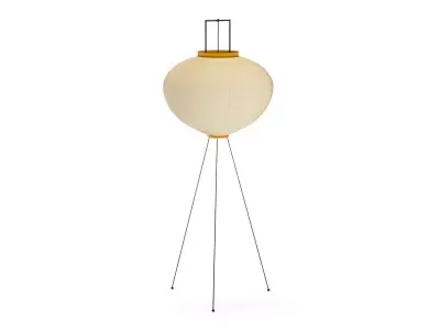 Floor Lamp Vitra Akari 10A 3D model