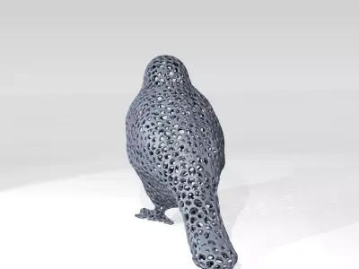 Sparrow Voronoi 3D model