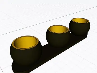 Spherically Lamp  3D print model