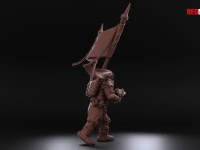 Desert Raiders - Command Squad of the Imperial Force 3D print model