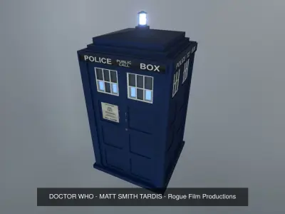 DOCTOR WHO - TARDIS BUNDLE by RogueFilmProductions 3D Model Pack