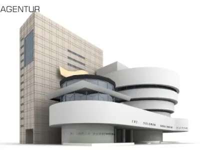Solomon R Guggenheim Museum 3D model
