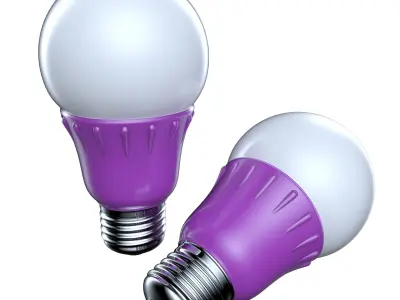 Lightbulb led light bulb 3D model
