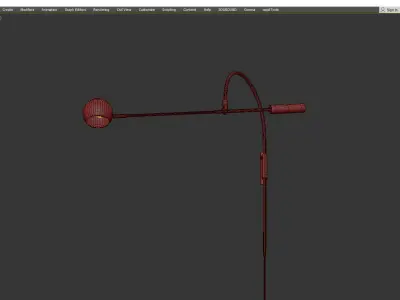 DOUGLAS SCONCE Low-poly 3D model