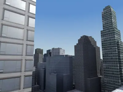 Modern City 3D model