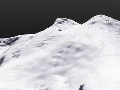 Mount Elbrus 3D model