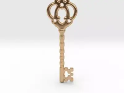 A key 3D print model