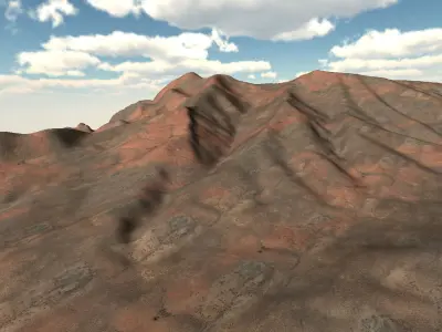 Terrain Texture Set  3D model