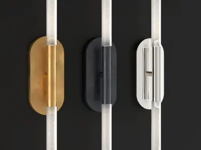 Rousseau medium vanity sconce 3D model