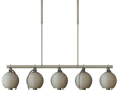 Hubbardton Forge Pluto By Lampsplus Low-poly 3D model