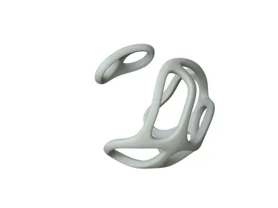 SciFi Cube Object No 26915 Low Poly Shape Texture