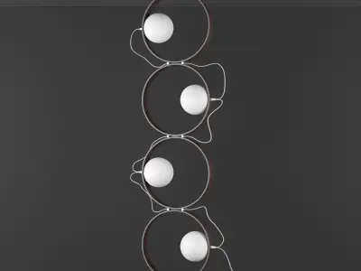 ITRE GIUKO light collection 3D Model Pack