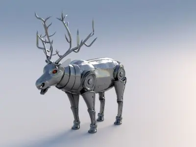 Robot Rudolf 3D model