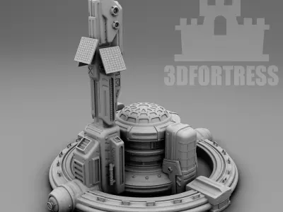 Mars electrical laboratory 3D print model