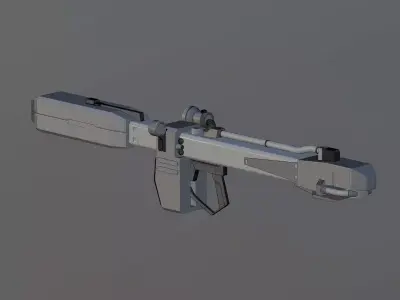 Beam Bazooka for HGUC models 3D print model