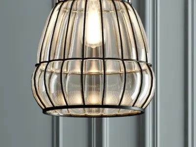 Hanging lamp LOFT HOUSE P-161 3D model