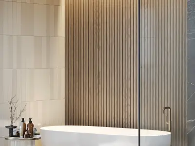 Bathroom Design 01 3D model