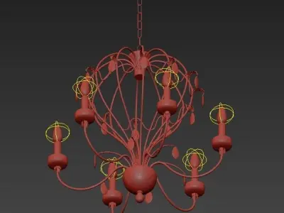Wildwood Lighting Balloon Chandelier 3D model